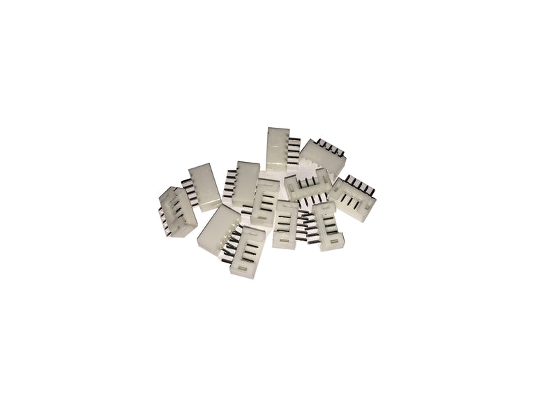 12 PCS 5 PIN JST PH Female Connector on One Side - 300mm 1007 26 AWG & 12 PCS 5 PIN JST PH Male Connector