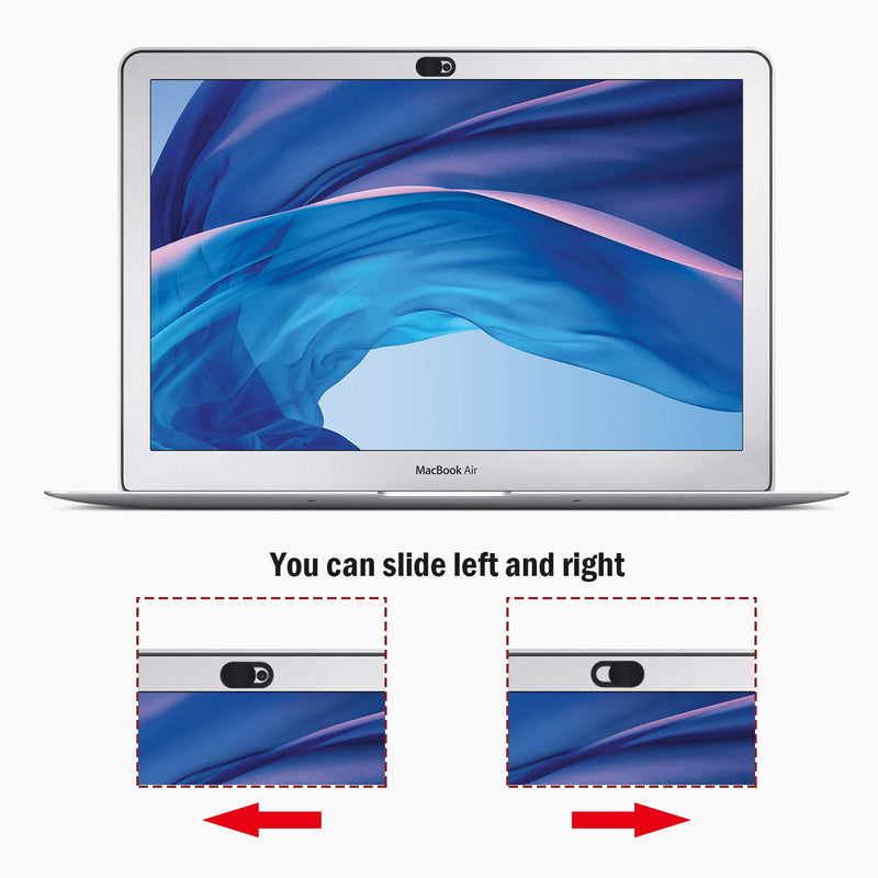 LILIONGTH Webcam Cover Compatible MacBook Pro,iMac, Computer, Laptop, Smartphone,Protection Privacy Slide Cover(3 Pack)