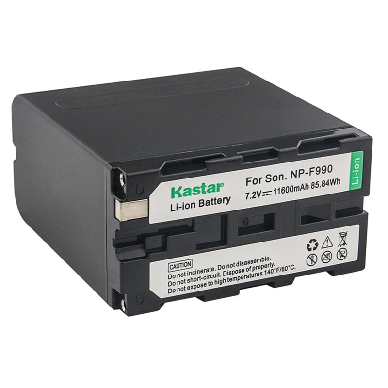 Kastar Battery 1 Pack, 7.2V 11600mAh Replacement for NP-F975 NP-F970 NP-F960 NP-F950 NP-F930 NP-F770 NP-F750 NP-F730 NP-F570 NP-F550 NP-F530 NP-F330 Battery, Sony Camcorder and LED Video Light