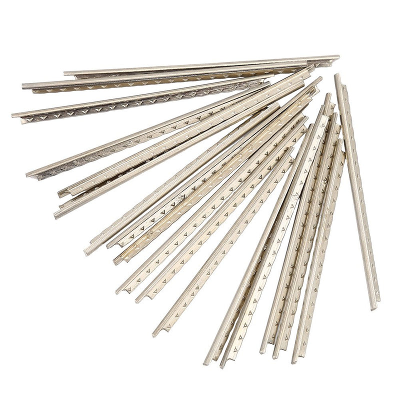 Guitar Fret Wires 18Pcs 2.0mm Guitar Fret Wires Replacement Parts for Electric Classical Acoustic Guitars Banjo Ukulele Mandolin