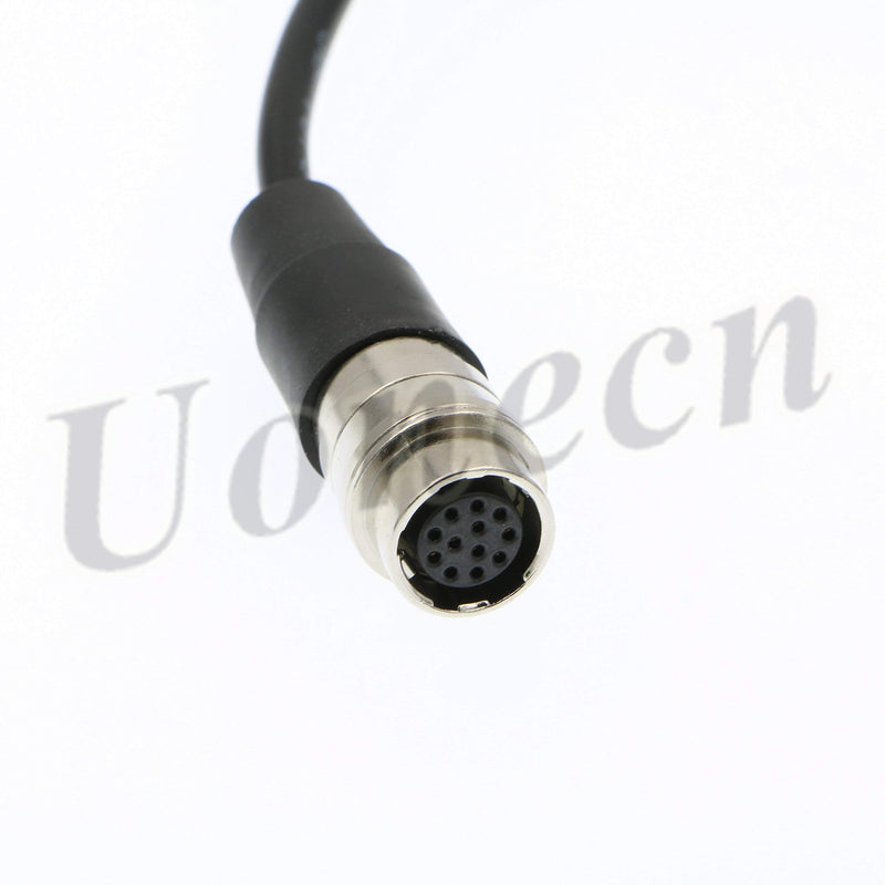 Video Lens Cable DC Female GH4 Power Cable B4" 2/3" Hirose 12 Pin Female for Camera Lens