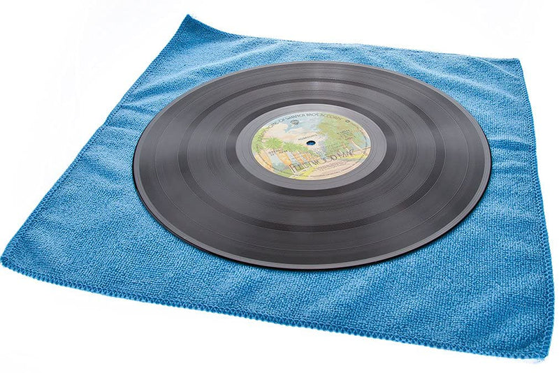 Professional LP Record Cleaner Solution : Antistatic Vinyl Record Restoration & Cleaning Kit (250ml) with Stand, Supersoft Microcloths & Stylus Cleaner Fluid. Enjoy Click Free, Crystal Clear Sound.
