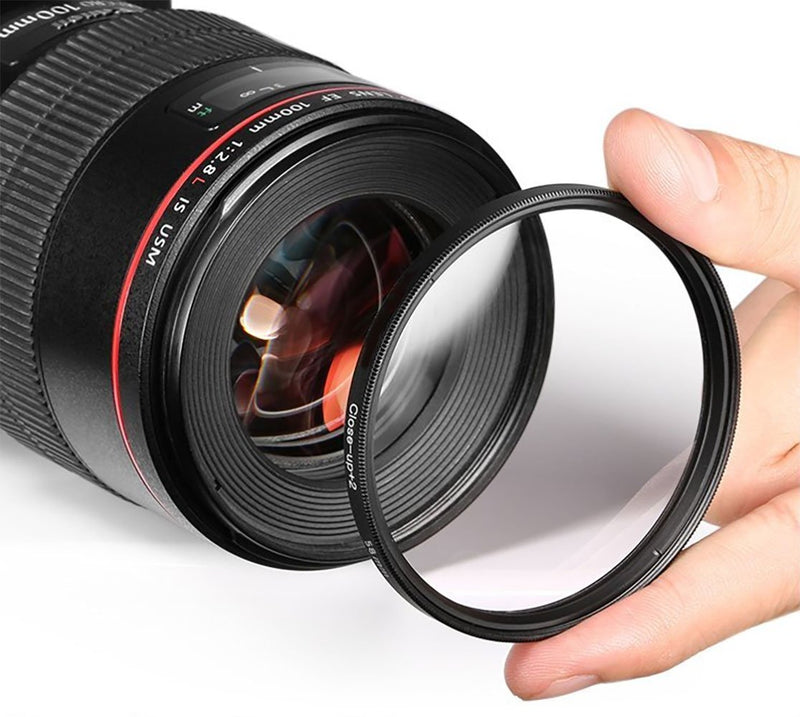 77mm Close-Up Filter Set (+1, 2, 4 and +10 Diopters) for Nikon COOLPIX P1000 16.7 Digital Camera