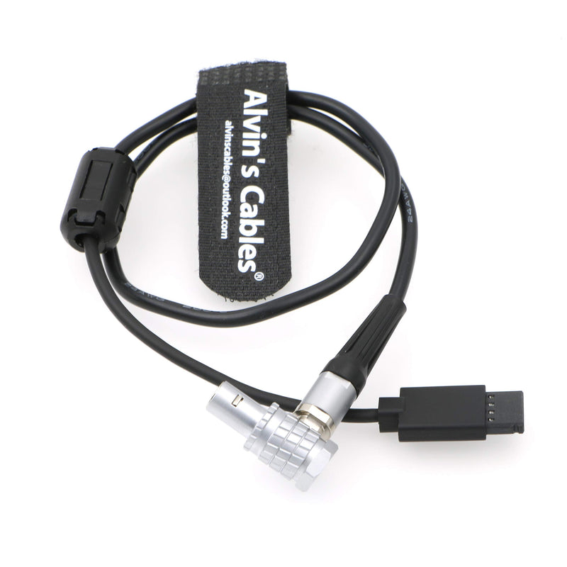 Alvin's Cables Right Angle 4 Pin Z CAM E2 Camera to Ronin S Gimbal Stabilizer Power Cable