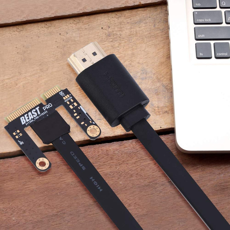 [AUSTRALIA] - HDMI to Mini PCI-E Cable, EXP GDC Beast External HDMI to PCI-E Graphics Card Separate Interface Cord Adapter for Computer Accessories 