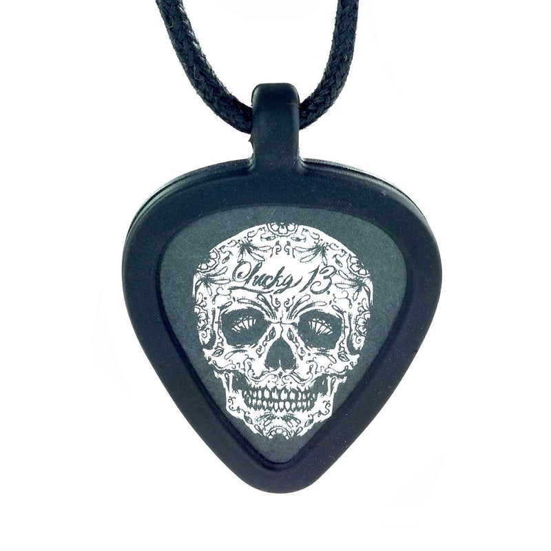 Pickbandz Necklace Silicone Guitar Pick Holder in Epic Black - Fits All - A Perfect Gift - Fully Guaranteed - Rock What You Love With Pickbandz