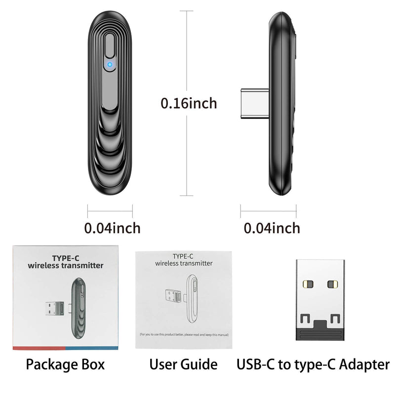 Switch Bluetooth Adapter with Low Latency, Jelava Bluetooth 5.0 Wireless Audio Transmitter Compatible with Airpods, Headphones, Earphones on Nintendo Switch/Lite