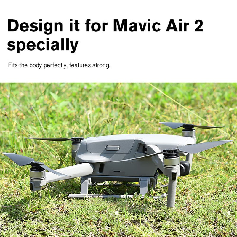 [AUSTRALIA] - Quick-Release Foldable Landing Gear Hightened Landing Leg Support for DJI Mavic Air 2 Mavic Air 2S 