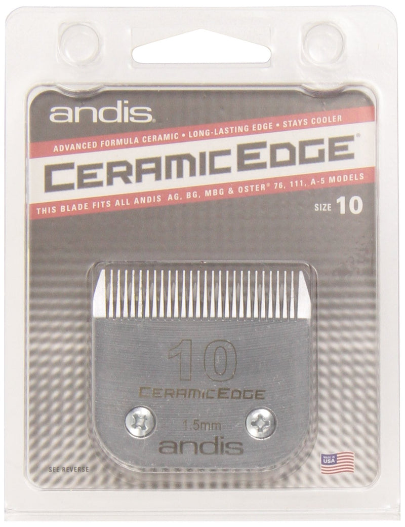 Andis CeramicEdge Carbon-Infused Steel Detachable Pet Clipper Blade 10: 1/16" (1.5 mm)