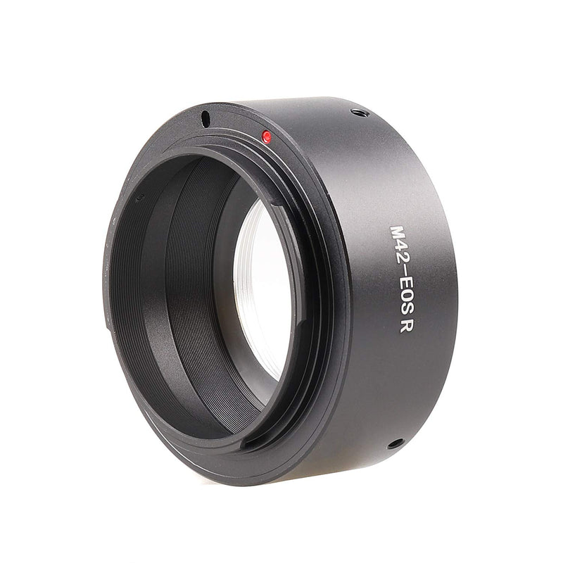 FocusFoto Lens Mount Adapter Ring for M42 Screw Lens to Canon EOS R RP R5 R6 RF Mount Mirrorless Camera