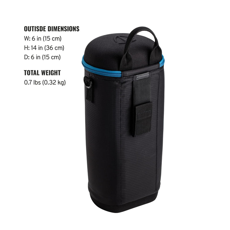 Tenba Tools Lens Capsule 12x5 in. (30x13 cm) Bag Organiser 30 x 13 Black