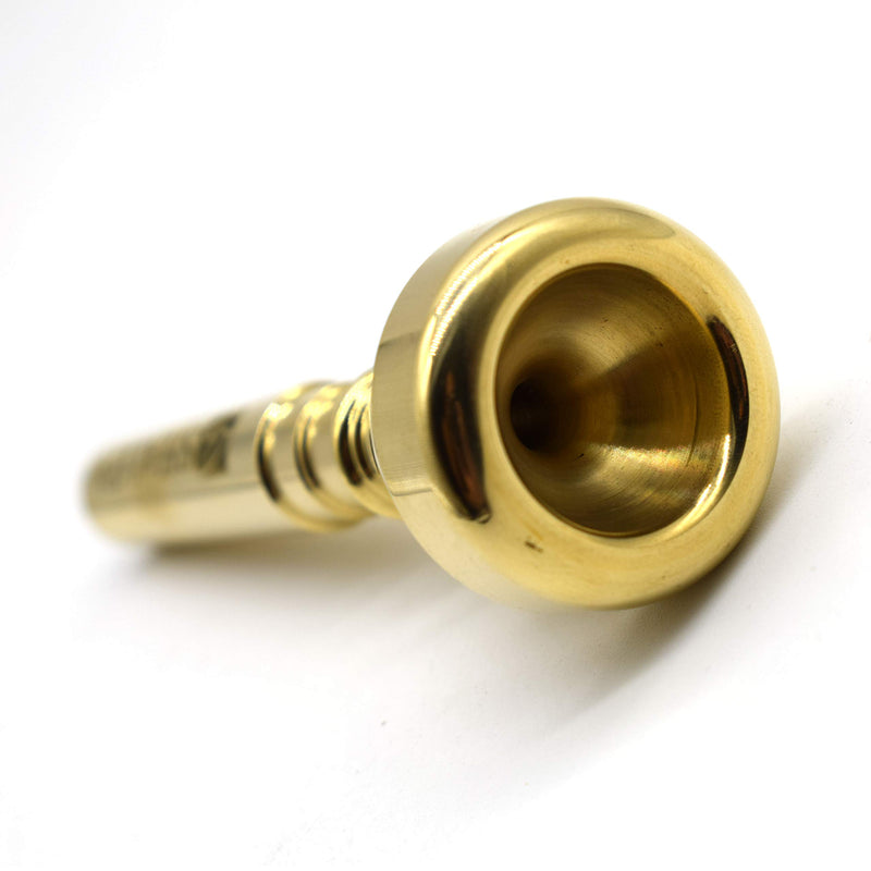 Trumpet Mouthpiece 3C Brass Instruments Mouthpiece For Embouchure Made of Brass Gold Plate 3C Top Notch 3C Mouthpiece- SHALEN (Torch - 3c) Torch - 3c