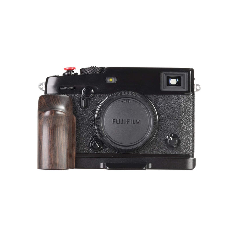 WEPOTO XPRO3-B Hand Grip Quick Release Plate L Bracket QR Plate Compatible with Fujifilm X-PRO3 Camera -Aluminium Ebony