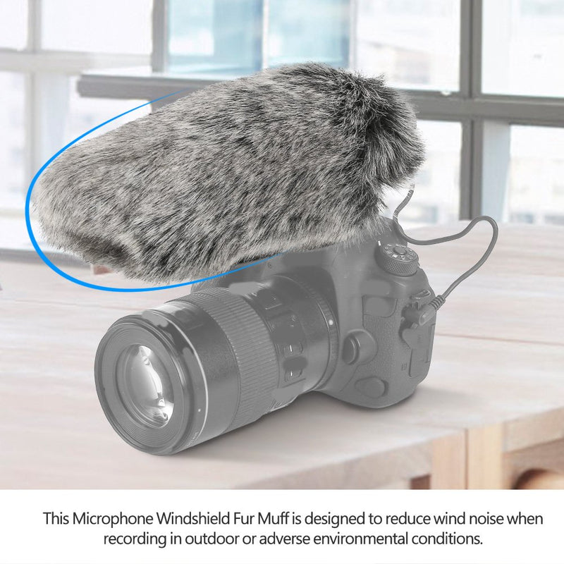 Microphone Wind Muff,Professional Windproof Windshield Wind Muff for Rode Videomic Video Microphone
