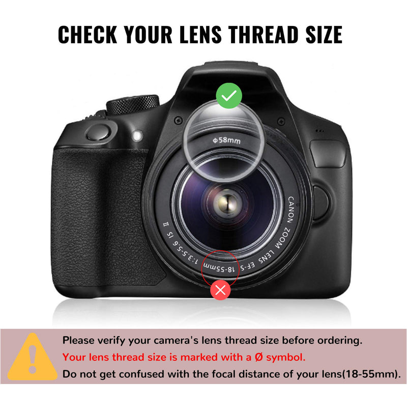 waka 49mm MC UV Filter - Ultra Slim 16 Layers Multi Coated Ultraviolet Protection Lens Filter for Canon Nikon Sony DSLR Camera Lens