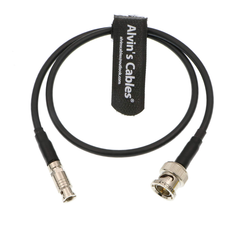 Alvin's Cables Micro BNC Male High Density BNC to BNC Male 6G HD SDI Coaxial Cable for Blackmagic Video Assist 75 Ohm