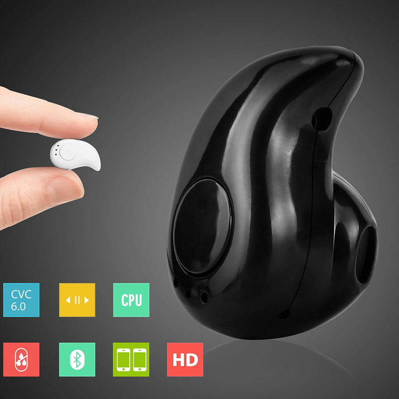 Mini Wireless Bluetooth 4.1 Earbud in-Ear w/Mic Stereo Earphones Sport Headset