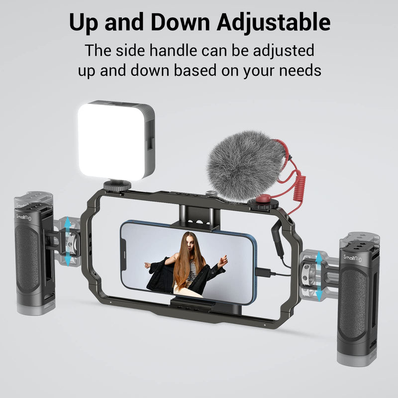 [AUSTRALIA] - SmallRig Side Handle for Smartphone Cage Phone Video Rig Lightweight w 1/4 Threads - 2772 