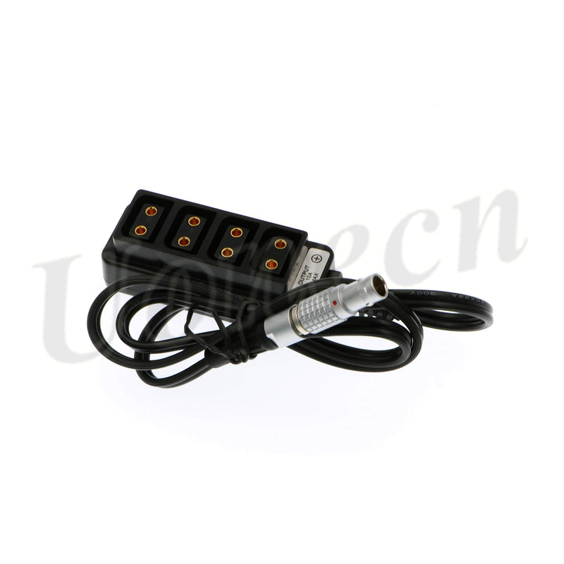 Uonecn Splitter Cable for RED DSMC2 Jetpack RTmotion Sidekick 4 Port D-tap Female to FGG. 0B 2 pin Male