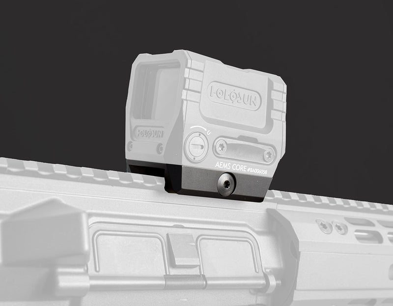 Holosun AEMS 1.22" Low Profile Mount Adapter Plate for Absolute Co-Witness on Picatinny Rail Systems