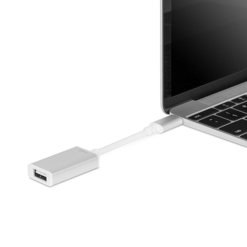 Moshi USB-C to USB 3.1 Adapter, Data Transfer Speed of Up to 5Gbps, Anodized Aluminum Casing, Compatible with MacBook & Other Devices Support USB-C Port