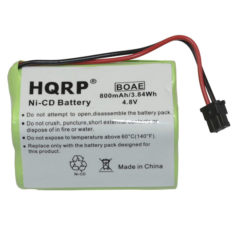 HQRP Battery Compatible with Uniden Bearcat SPORTCAT BP-120 BP120 BP-150 BP150 BP-180 BP180 BP-250 BP250 BBTY0356001 Replacement