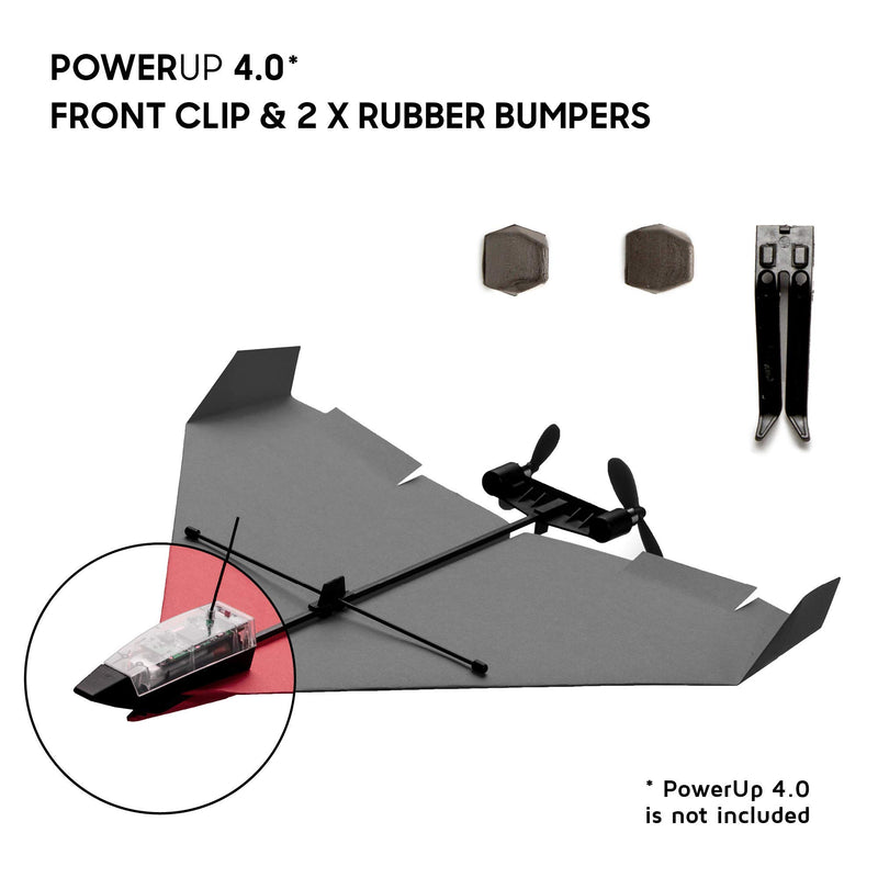 Spare Parts Kit for POWERUP 4.0 - Extra Parts for The POWERUP 4.0 Flying Smartphone-Powered Paper Plane Kit.