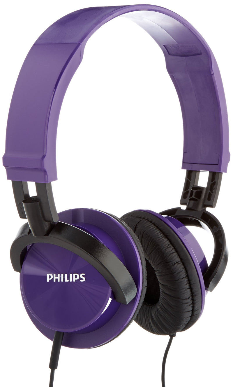 Philips SHL3000PP Headband Headphones Purple Standard Packaging
