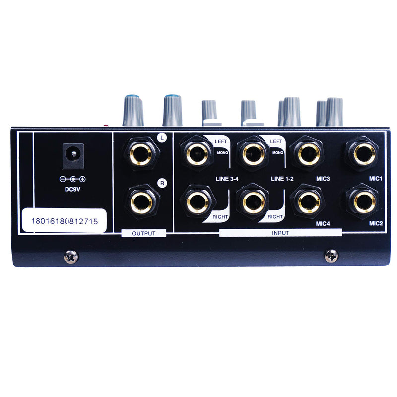 [AUSTRALIA] - Sound Town 8-Channel Stereo Microphone Mixer with 1/4” Inputs and Outputs, Echo Effect, Delay Time and Depth Controls (TRITON-A08) 