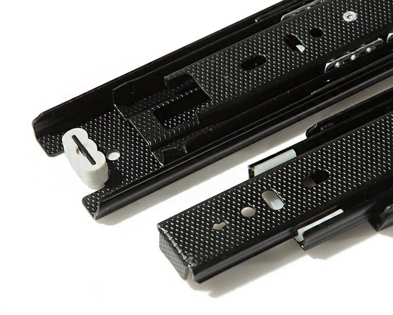[AUSTRALIA] - Btibpse 8 inch Drawer Slides Full Extension Telescopic Ball Bearing Slide Rail 2pcs 