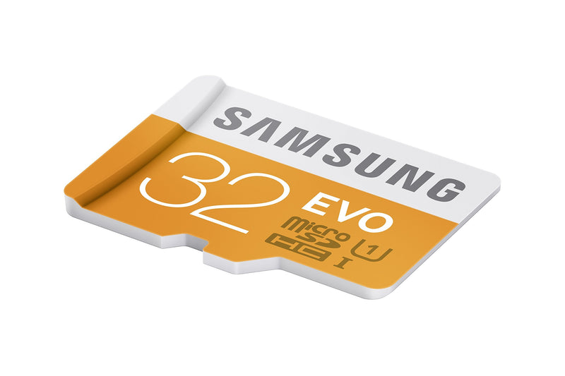 Samsung 32GB up to 48MB/s EVO Class 10 Micro SDHC Card with Adapter (MB-MP32DA/AM)