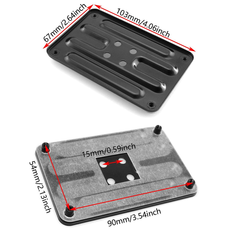 DGZZI AM4 Backplane Durable Iron CPU Heatsink Bracket Backplate Back CPU Fan Water Cooling Mounting Sheet Plate for AM4 AMD