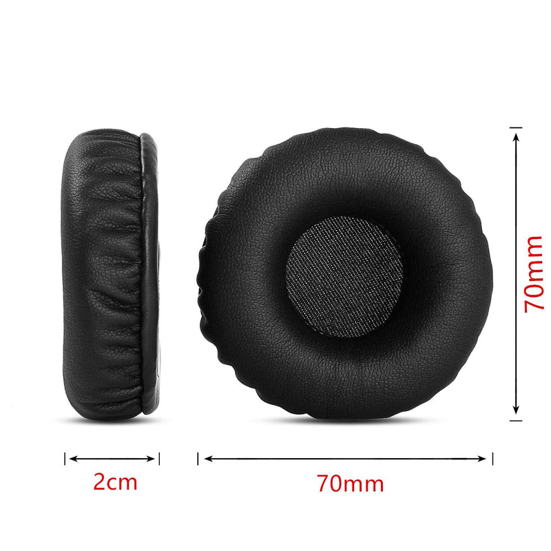 [AUSTRALIA] - Ear Pads Cushion Earpads Replacement Compatible with Turtle Beach Ear Force PLa Gaming Headphones (Black) Black 
