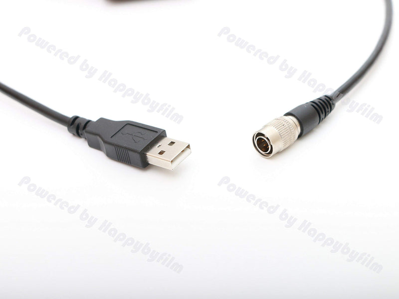USB Data Cable 5.1ft 160cm Male 6pin Hirose for Trimble S6 S8 Total Stations