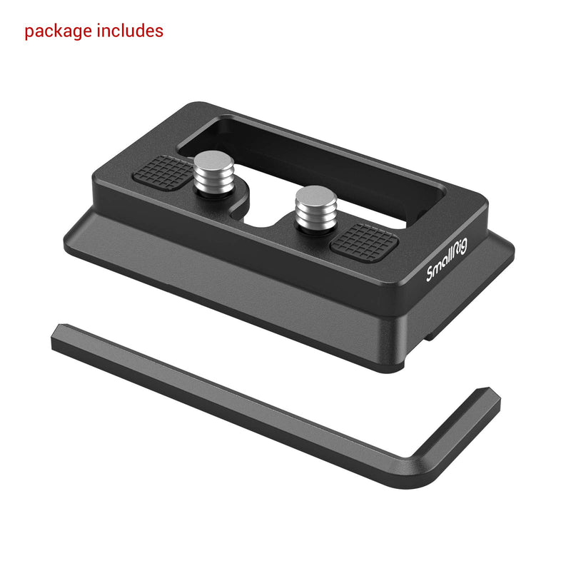 [AUSTRALIA] - SMALLRIG Quick Release Plate for Arca-Type Standard Compatible with DJI RS 2 and RSC 2 (RS2 / RSC2) Gimbal - 3154 