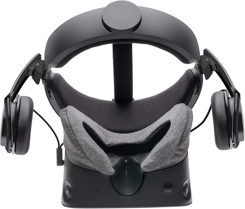 MYJK Professional Stereo VR Headphone/Soundkit Custom Made for Oculus Rift S VR Headset-1 Pair Headphone ONLY NO Hemlet Watch Video Guide Before Installing Black