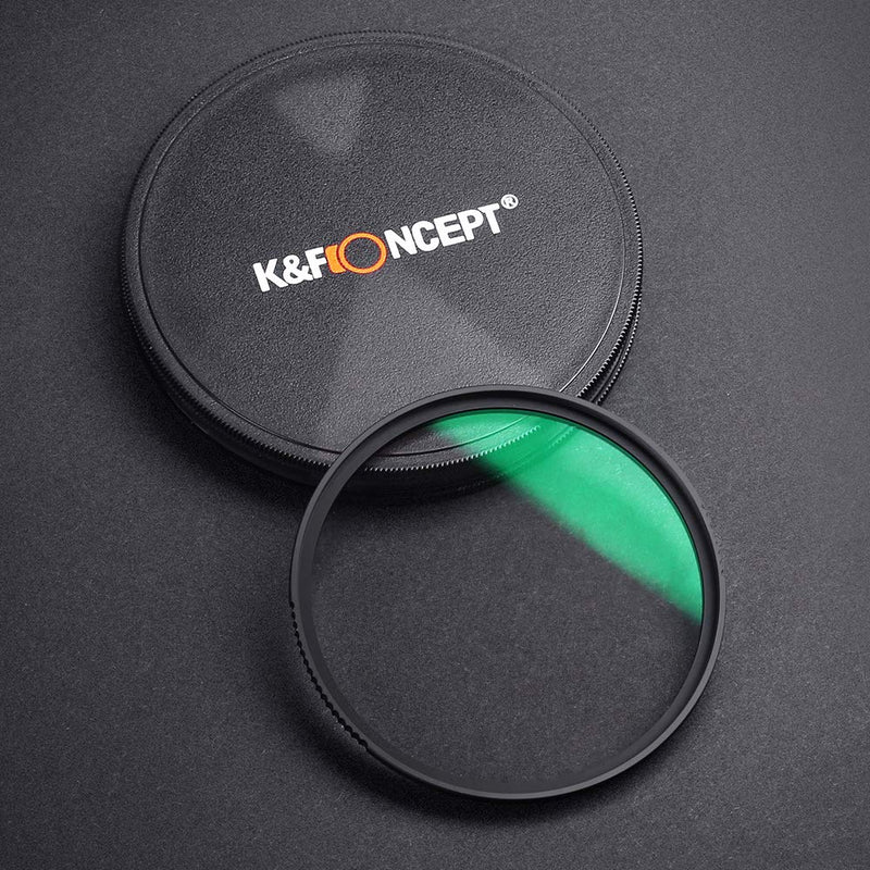 K&F Concept 62mm Black Soft Filter 1/4 Special Effects Filter Cinebloom Diffusion Effect Filter with Double Side Multi-Layer Coated, Waterproof/Scratch Resistant Dream Effect Filter for Camera Lens