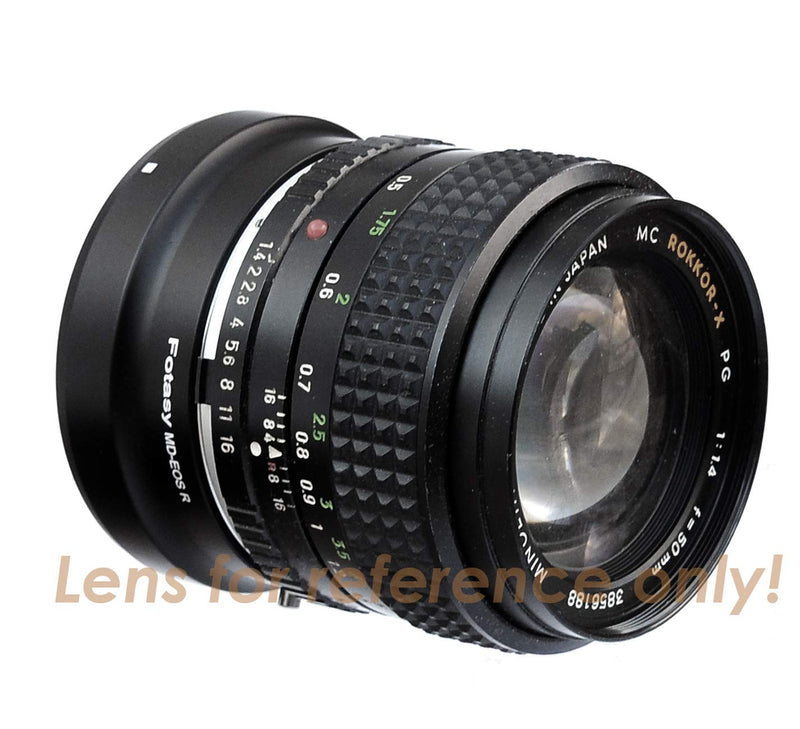 Minolta MD Lens to Canon RF Mount Adapter, MD EOS R Adapter Ring, fits Minolta MD MC Rokkor Lense & Canon RF Mirrorless Camera EOS R/RP/Ra / R5 / R6 MD- EOS RF