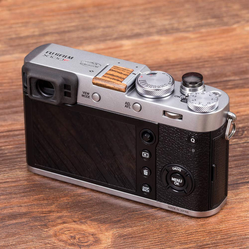 VKO Wood Camera Hot Shoe Cover Compatible with Olympus OM-D E-M1,E-M5,E-M10,E-M1 Mark II,E-M5 Mark II,E-M10 Mark II,E-M10 Mark III Pen-F Cameras Hot Shoe Protector Cap 1 PCS Golden Golden Black