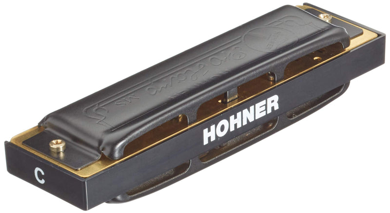 Hohner HH562C Pro Harp Harmonica in C, Black