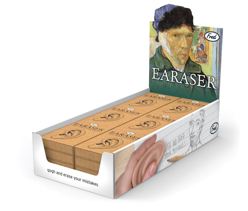 Genuine Fred EARASER Ear-Shaped Rubber Desk Eraser - 5161072