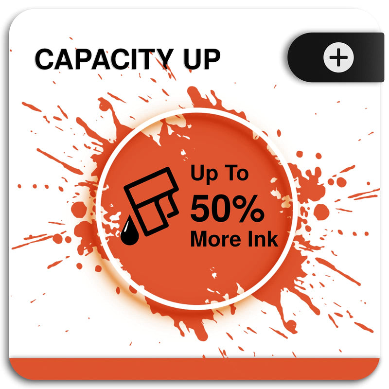 InkWorld Remanufactured 67XL Ink Cartridge Replacement for HP 67 ( 1 Black ) for DeskJet 2752 2710 2755 2722 2723 2720 2755 1255 Plus 4100 4152 4155 Envy 6055 6052 6022 6020 Pro 6452 6455 Printers