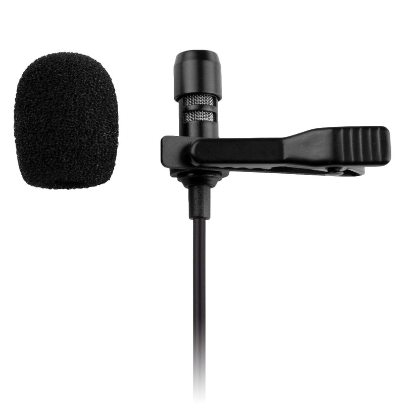 Industry Standard Sound ISSLM420H USB Lapel Clip On Microphone With Headphone Input USB Lapel Mic with Headphone Input
