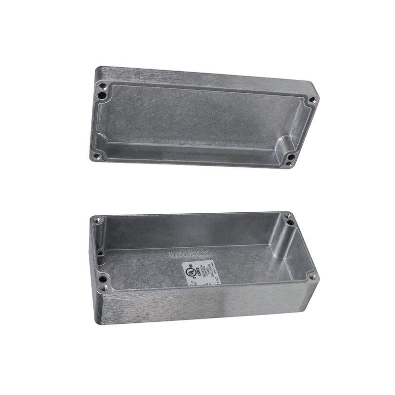 BUD Industries AN-1321-A IP68 Aluminum Enclosure 4.9" L x 3.14" W x 1.59" H, Natural