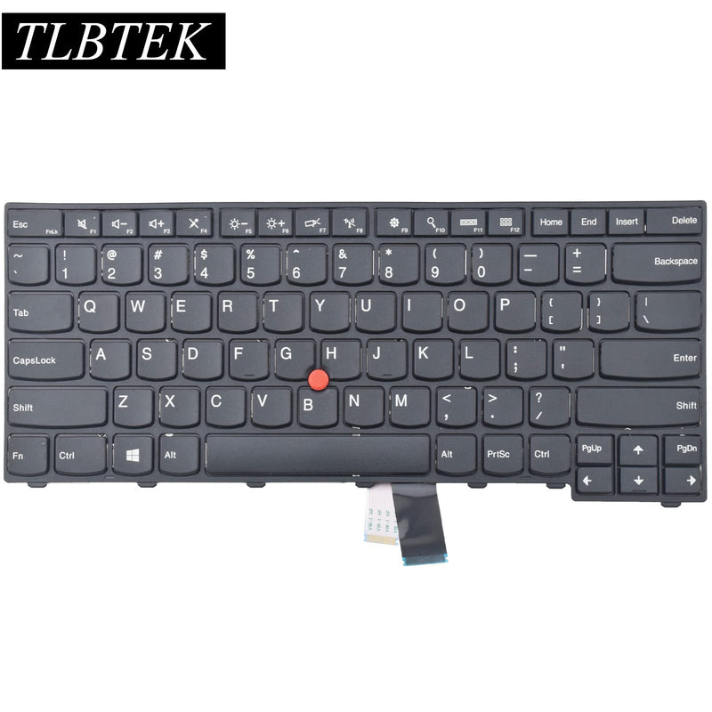 TLBTEK Non-Backlight Keyboard Replacement Compatible with Lenovo IBM Thinkpad T431S E431 T440 T440P T440S E440 T450 T450S T460 L440 L450 L460 L470 T431 T440E Series Laptop