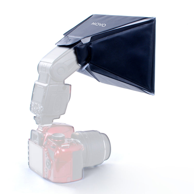 Movo Photo SB17 Universal Softbox Flash Diffuser for External Camera Flashes (Size: 14.5cm X 13cm)