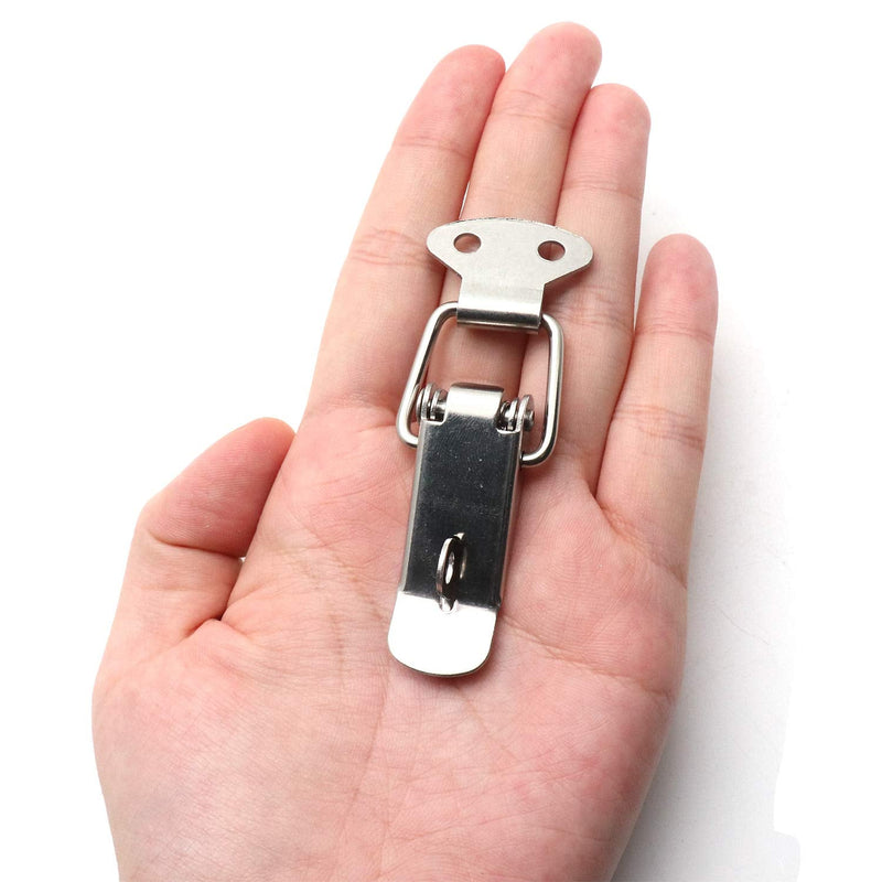 Rannb Toggle Latch Stainless Steel Spring Loaded Chest Latches - 10pcs 74mm/2.9" 10pcs A