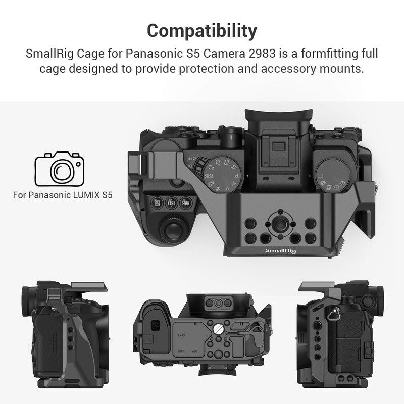 SmallRig Cage for Panasonic S5 Camera 2983