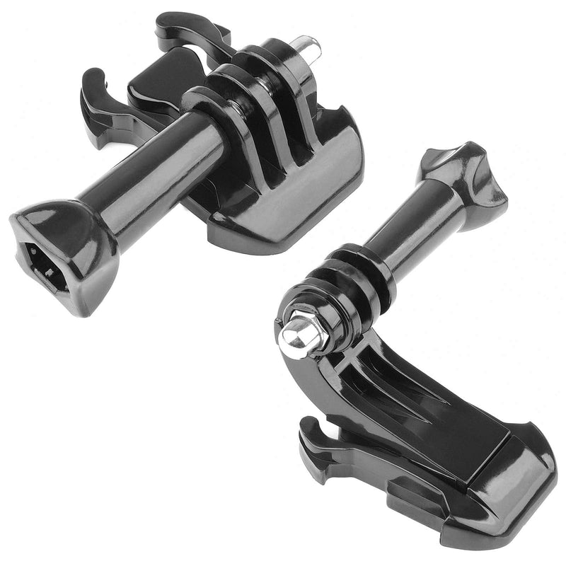 Buckle Mount Compatible with Gopro,Anti Rust J Hook Mount Compatible with Gopro Hero 9 8 7 6 5 4 3,ChromLives Stainless Steel Vertical Surface J-Hook Quick Release Buckle Clip with Long Thumb Screw