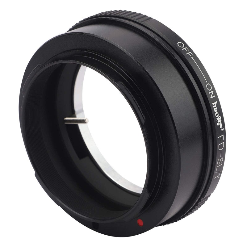 Haoge Manual Lens Mount Adapter for Canon FD Lens to Leica L-Mount TL/SL/CL S5 S1 Camera Camcorder Adapter